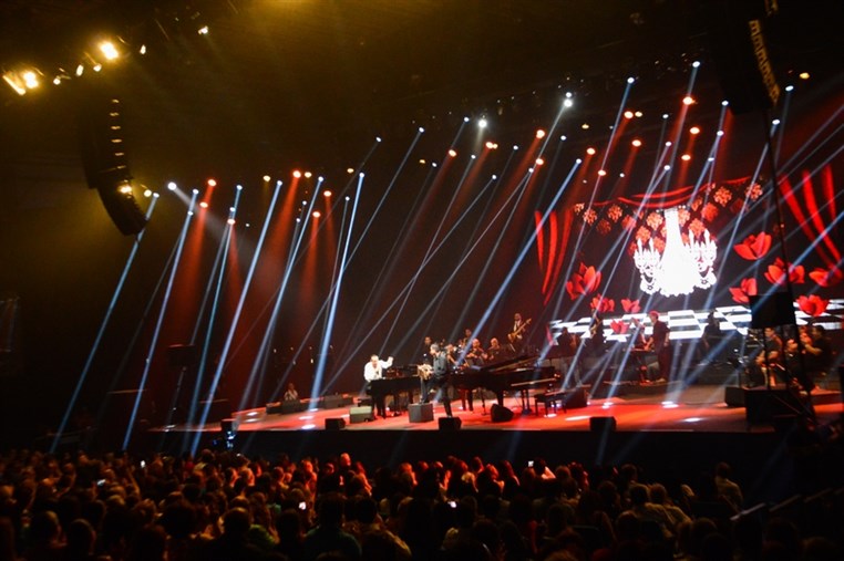 The Piano Duel at Beirut Holidays